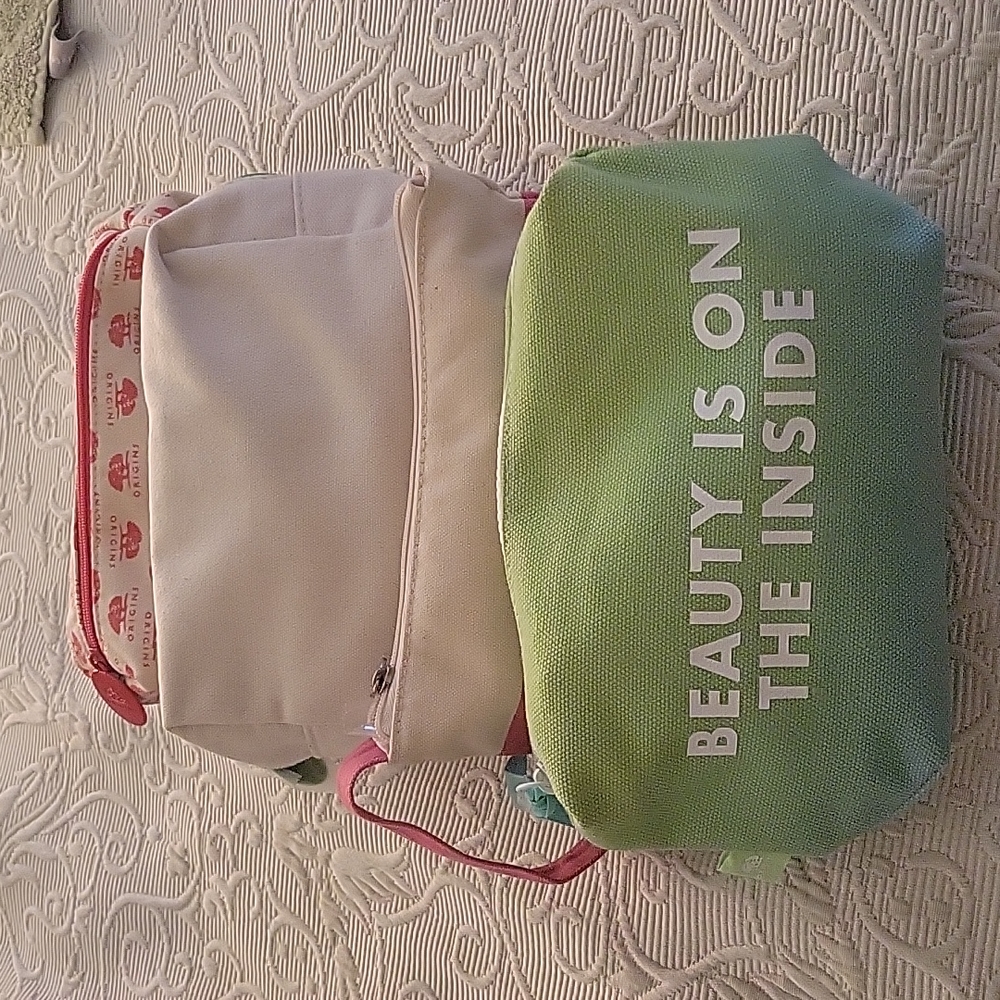 (4) Origins Cloth Cosmetics Bags